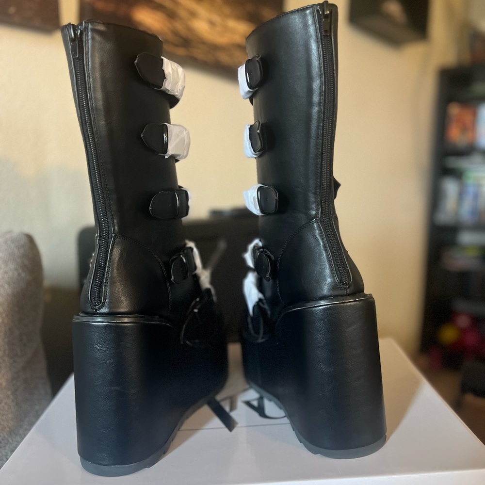 Black dune bat boots - Picture 5 of 8